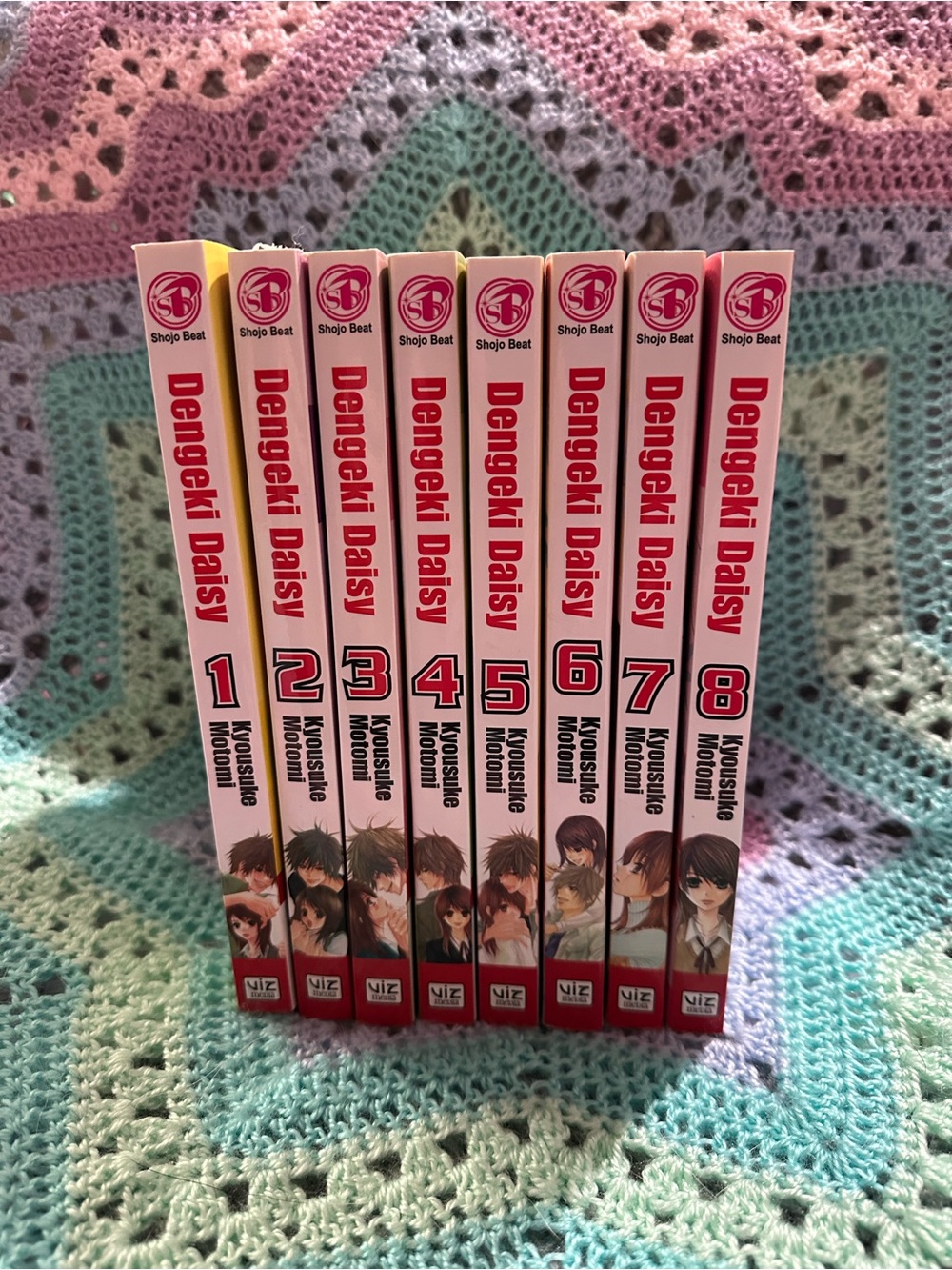Dengeki Daisy Manga Volumes 1-8 by Kyousuke Motomi